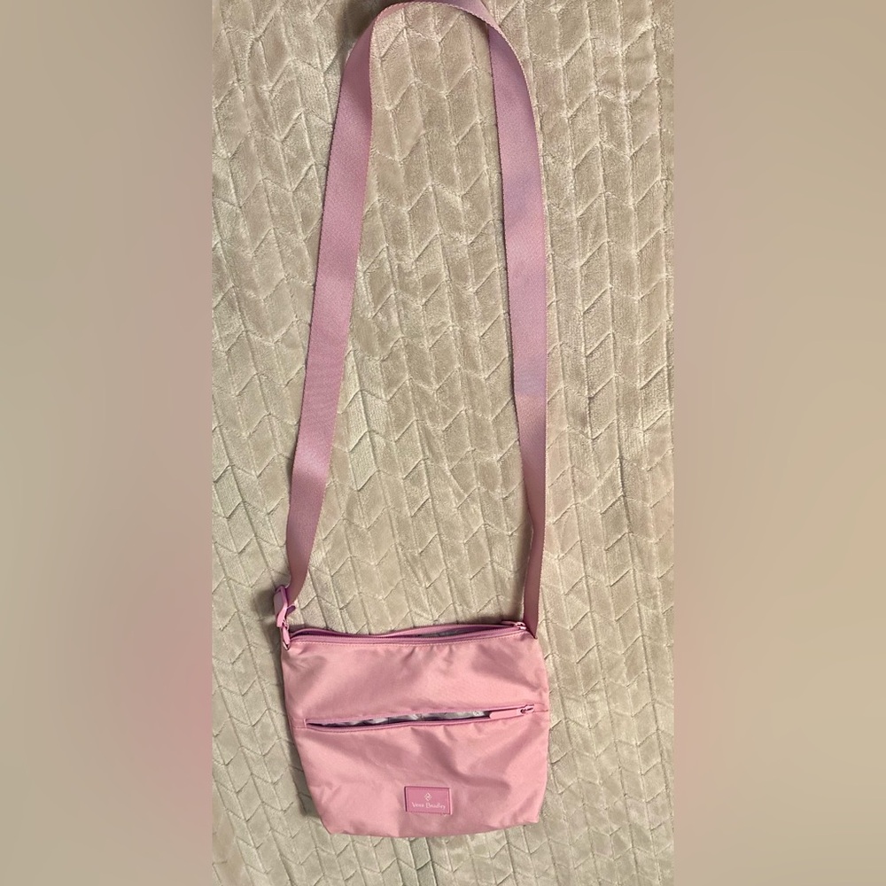 Vera Bradley Summer Pink Lighten Up Hipster Crossbody - Picture 9 of 9